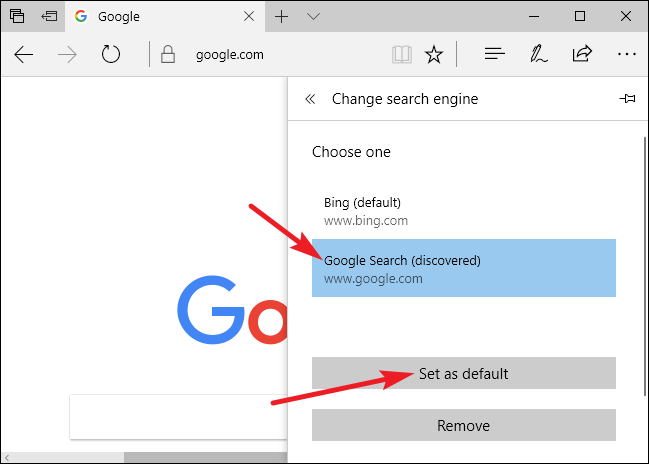 How to – Use google In Edge as your default search Engine - SkyComm IT ...